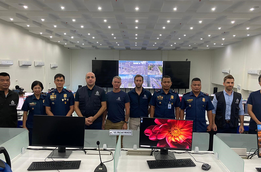 El equipo de INTERPOL participó en la infraestructura de seguridad de los Juegos del Sudeste Asiático creada por Filipinas.